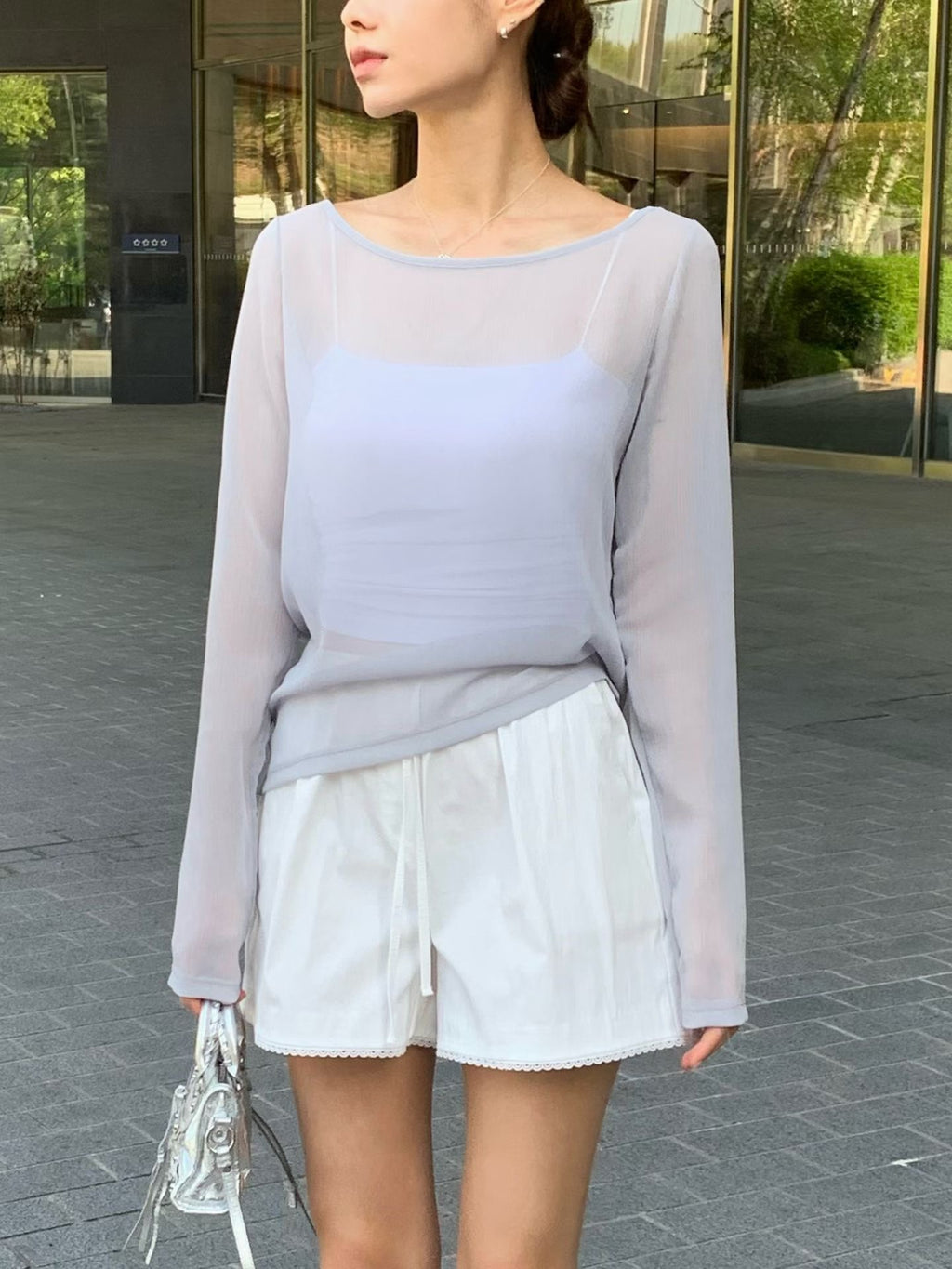 Kr Premium Sheer top ( 4 colours )
