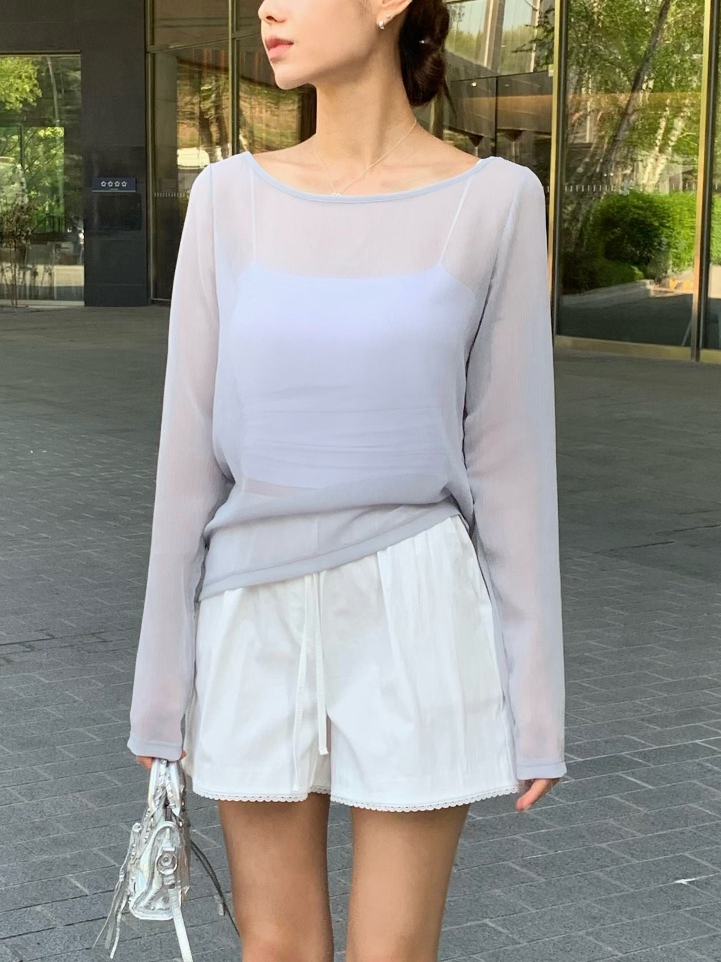 Kr Premium Sheer top ( 4 colours )