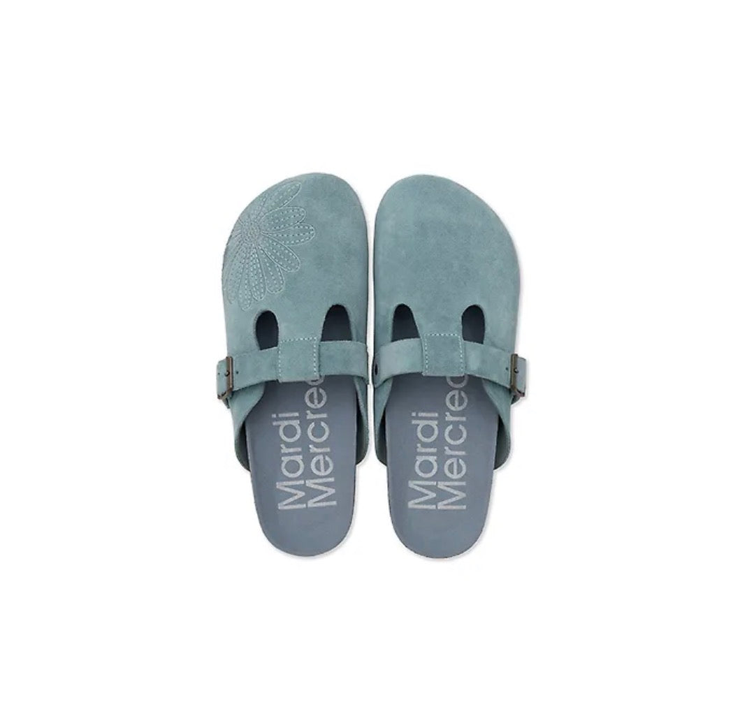 Mardi Mercredi Classique T-Strap Suede Mule (7 Colors)