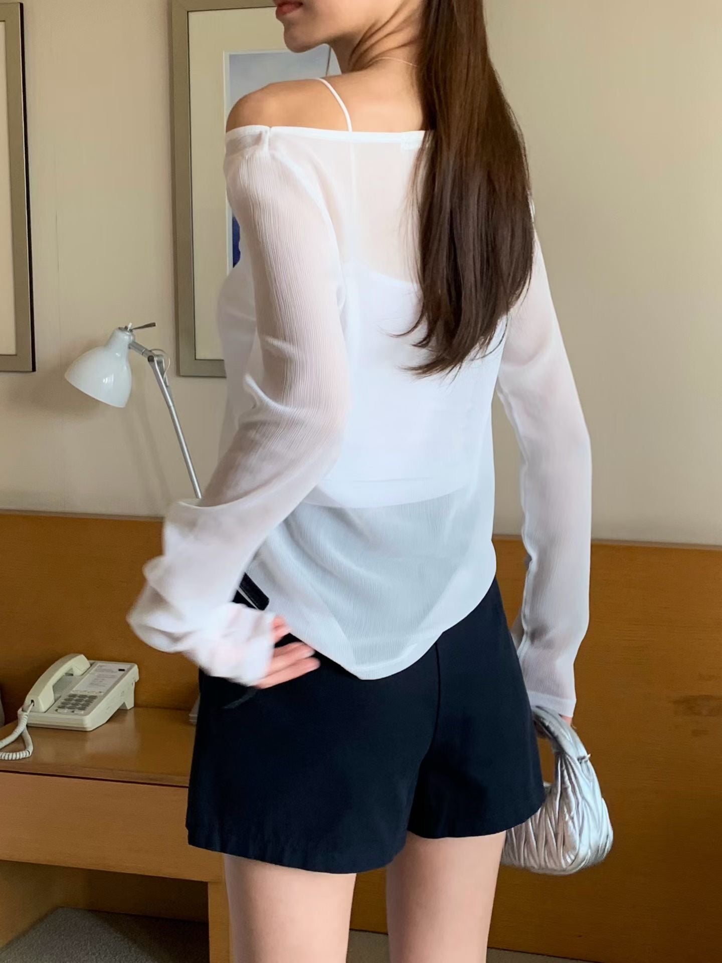 Kr Premium Sheer top ( 4 colours )