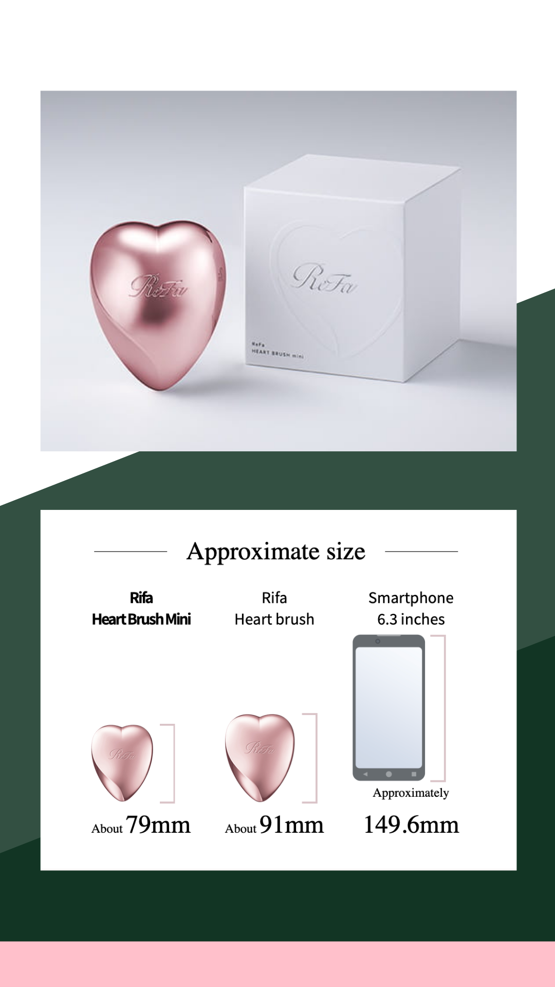 【Japan's Hottest Item】ReFa HEART BRUSH