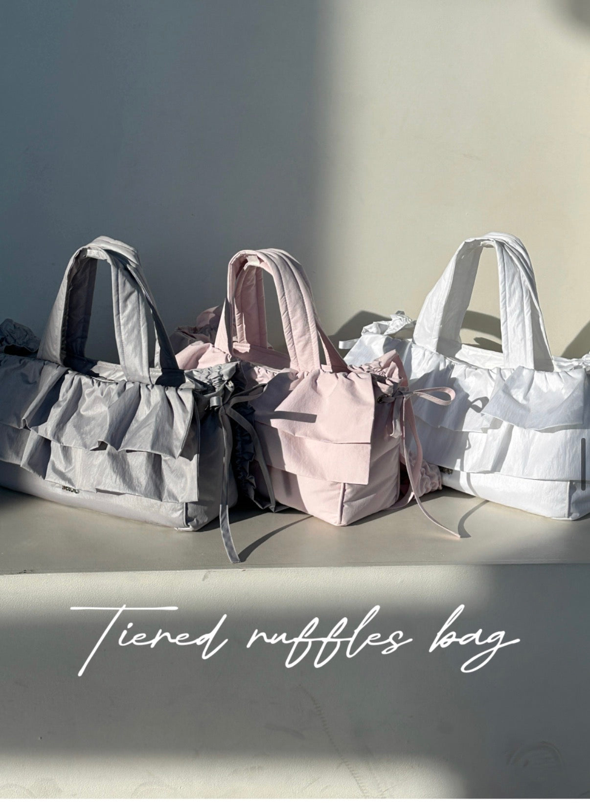 JEDREFEB5 Tiered Ruffles Bag (Medium)