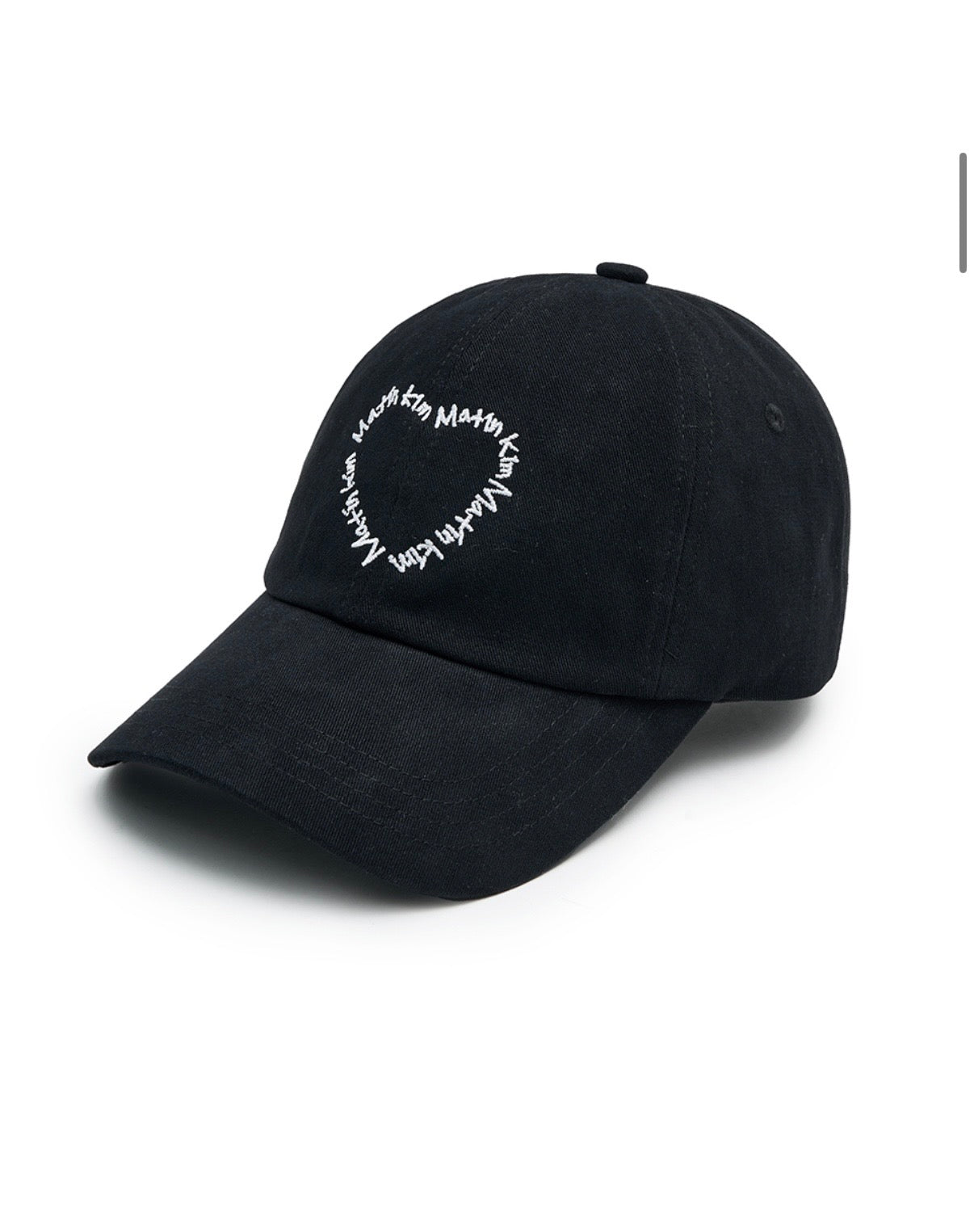Matin Kim heart logo cap