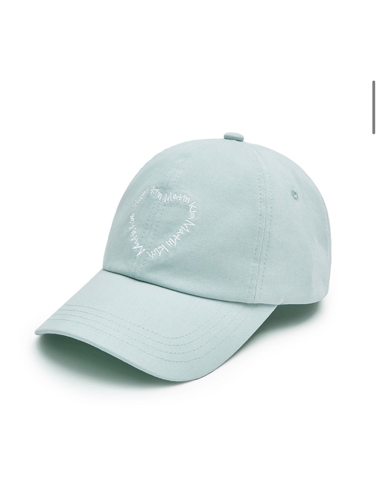 Matin Kim heart logo cap