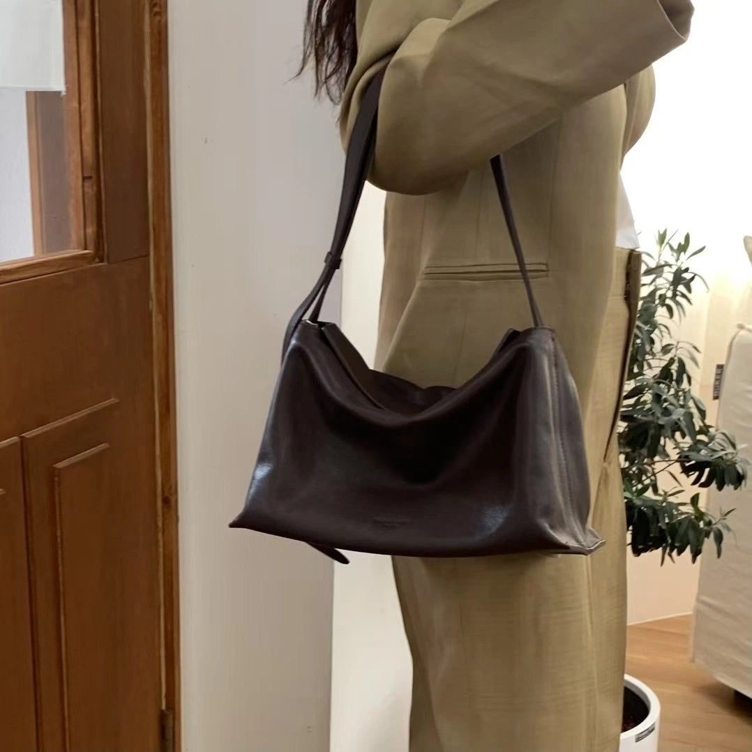 🇰🇷Bucks & Leather 🐑 Lambskin Puzzle bag