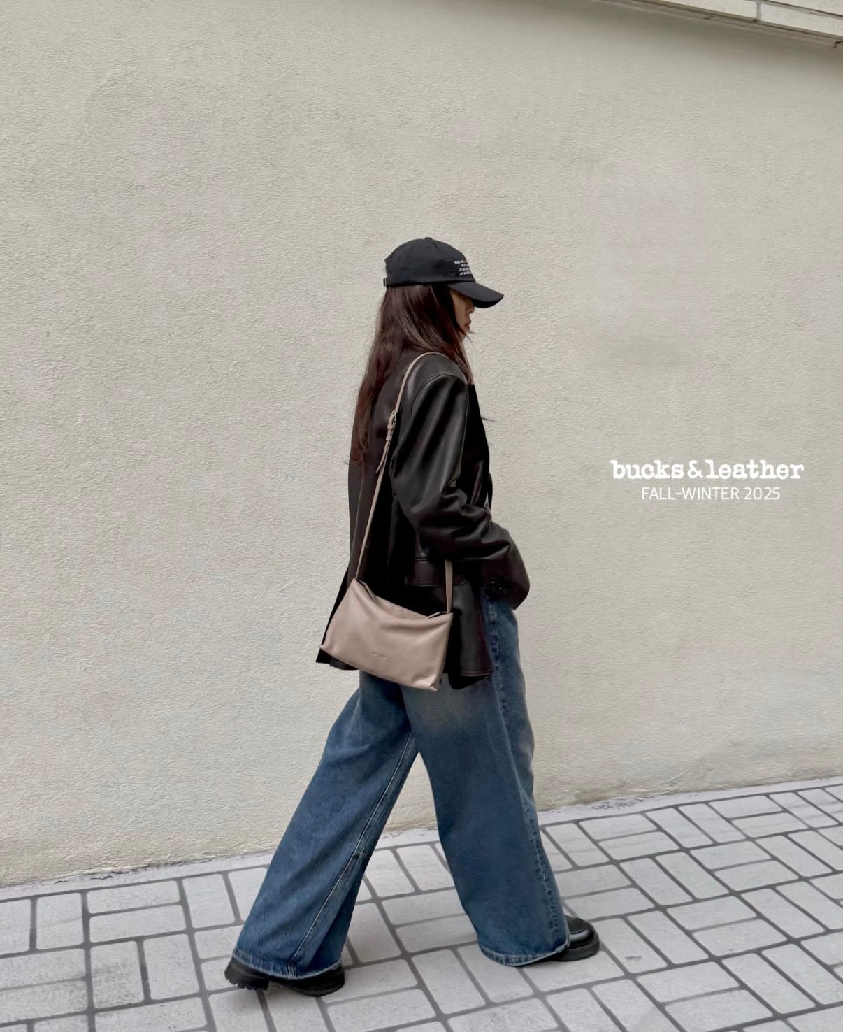 🇰🇷Bucks & Leather 🐑 Lambskin Puzzle bag