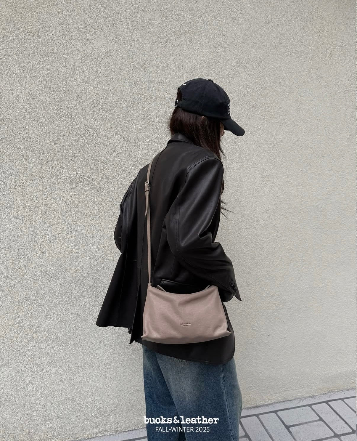 🇰🇷Bucks & Leather 🐑 Lambskin Puzzle bag