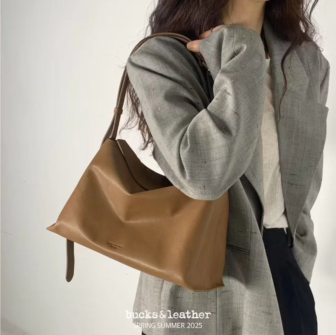 🇰🇷Bucks & Leather 🐑 Lambskin Puzzle bag