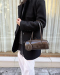🇰🇷Bucks & Leather Calfskin Baguette Bag