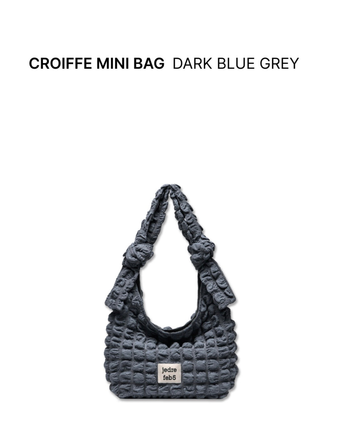 JEDREFEB5 knot Mini Bag (10 Colors)