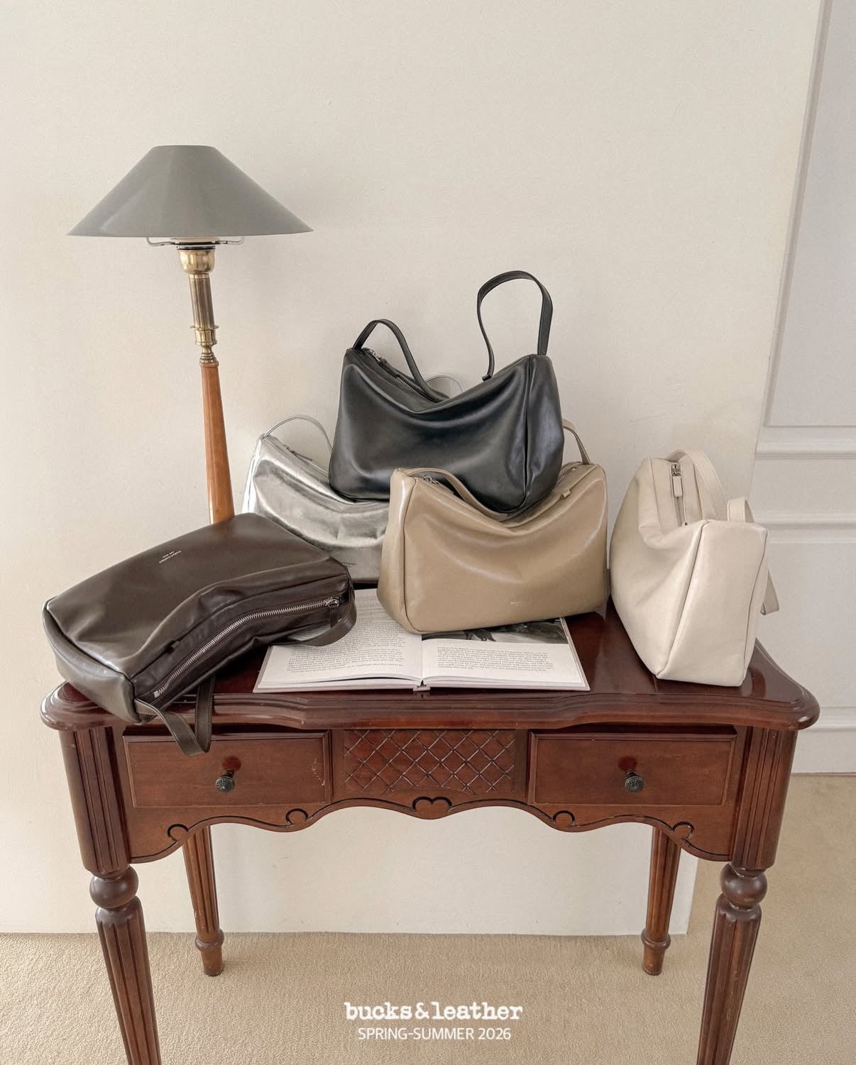 🇰🇷Bucks & Leather Calfskin Porter Bag