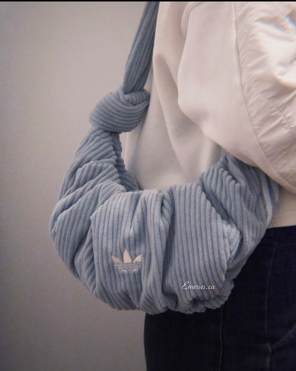 Adidas Corduroy version small size originals cloud shoulder bag