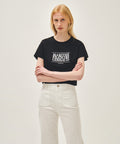 Marithé François Girbaud Classic Logo Crop Tee