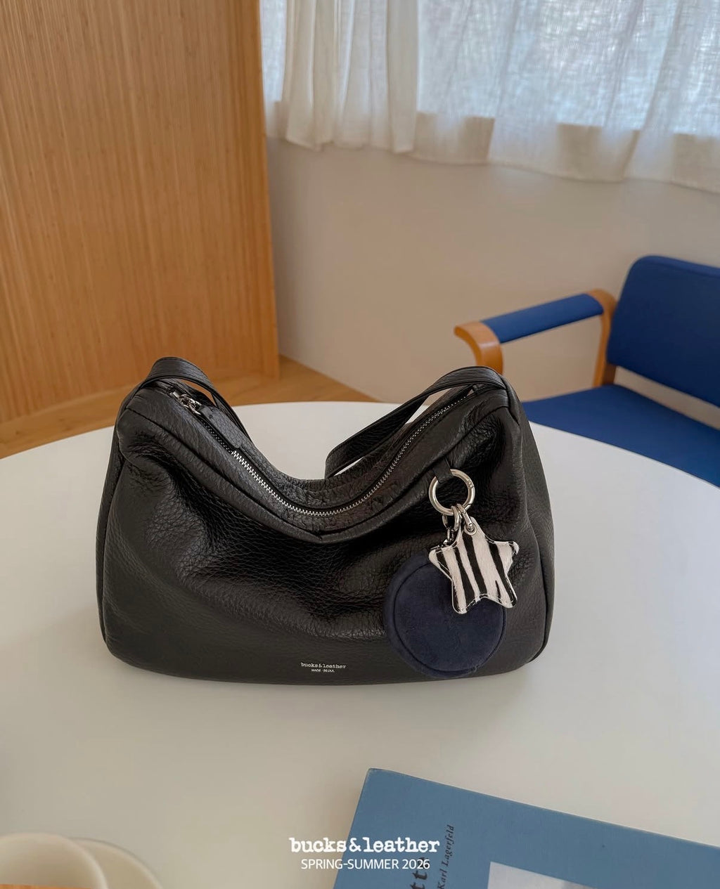 🇰🇷Bucks & Leather Calfskin Porter Bag