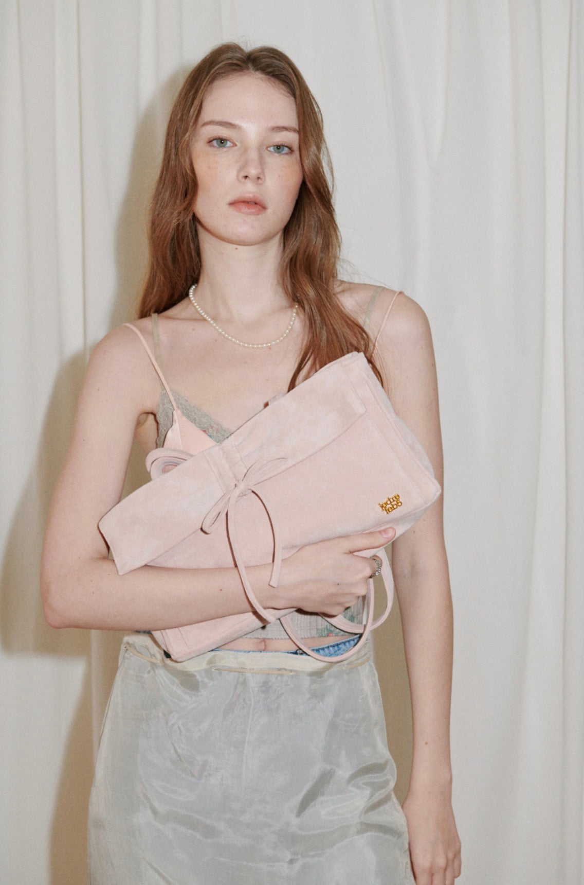 JEDREFEB5 Suede Butterfly Flap Bag (Medium)