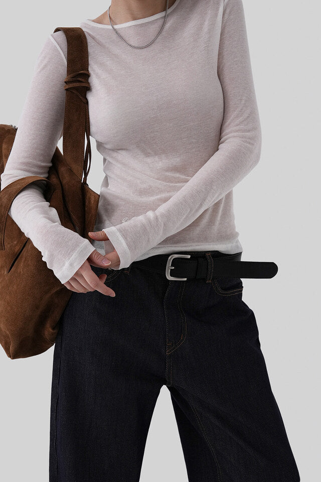 Premium Tencel & Wool Layering Top (Regular Ver.)