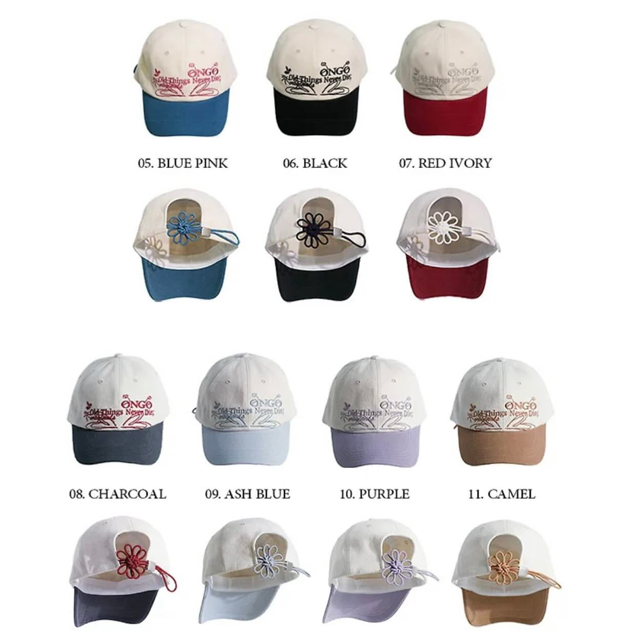 ONGO Flower knot cap