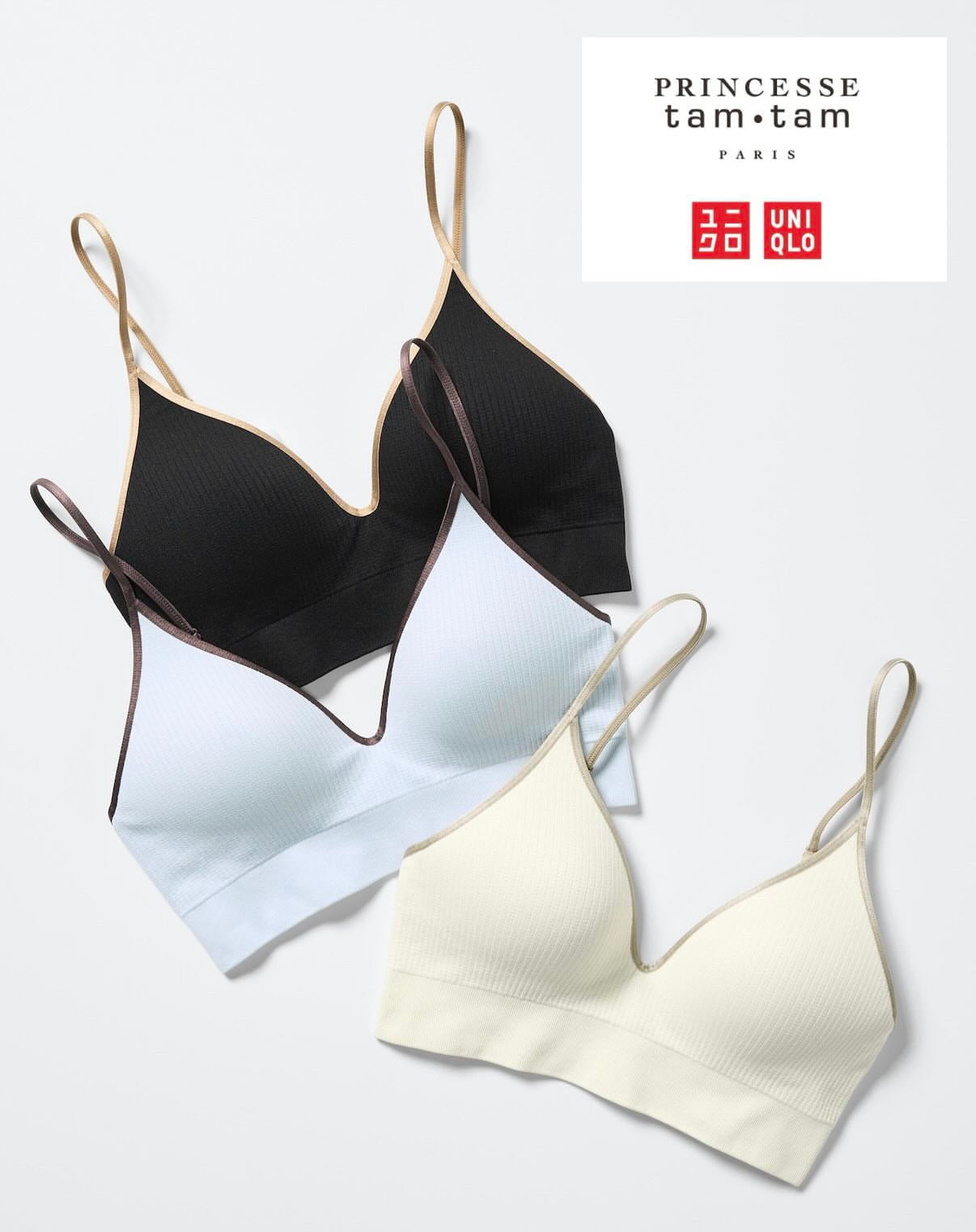Japan limited Princesse tamtam x Uniqlo bra top