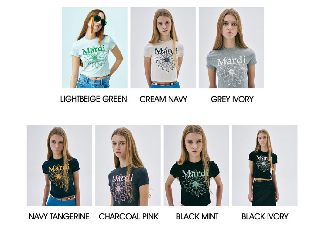 Mardi Mercredi Cropped T-Shirt