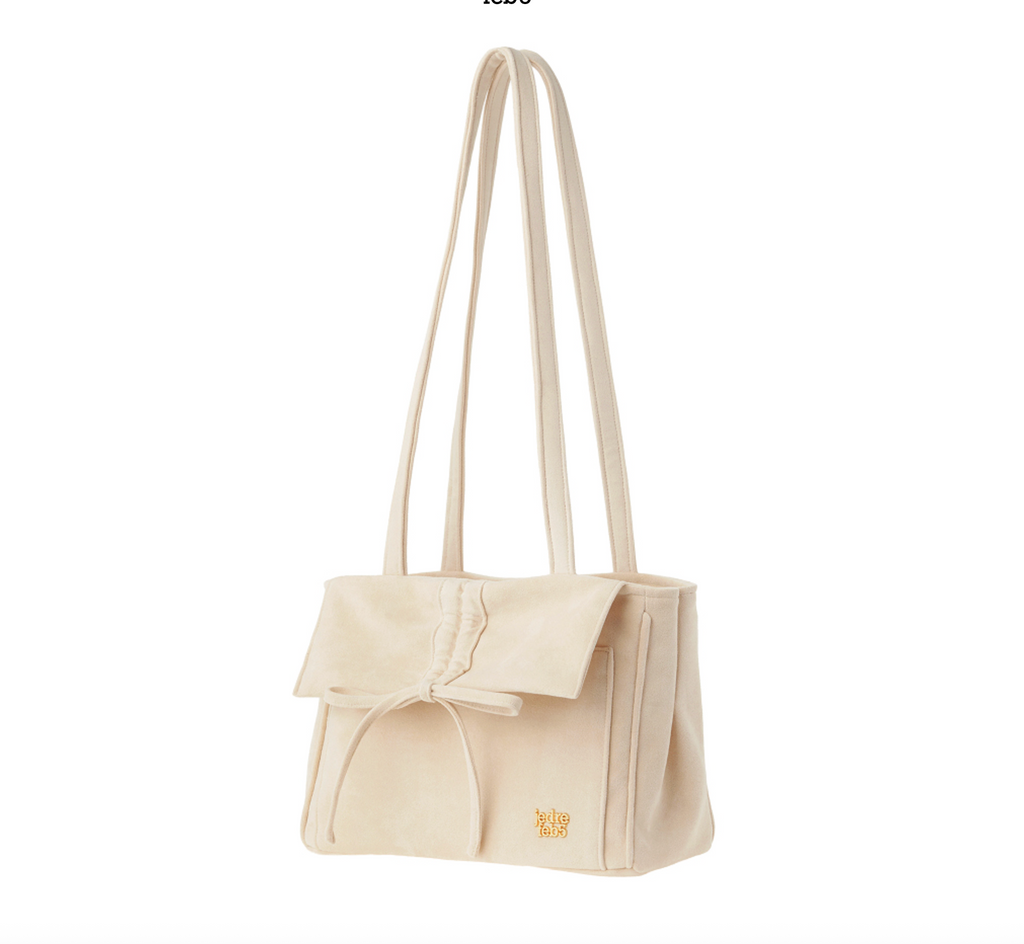 JEDREFEB5 Suede Butterfly Flap Bag (small)